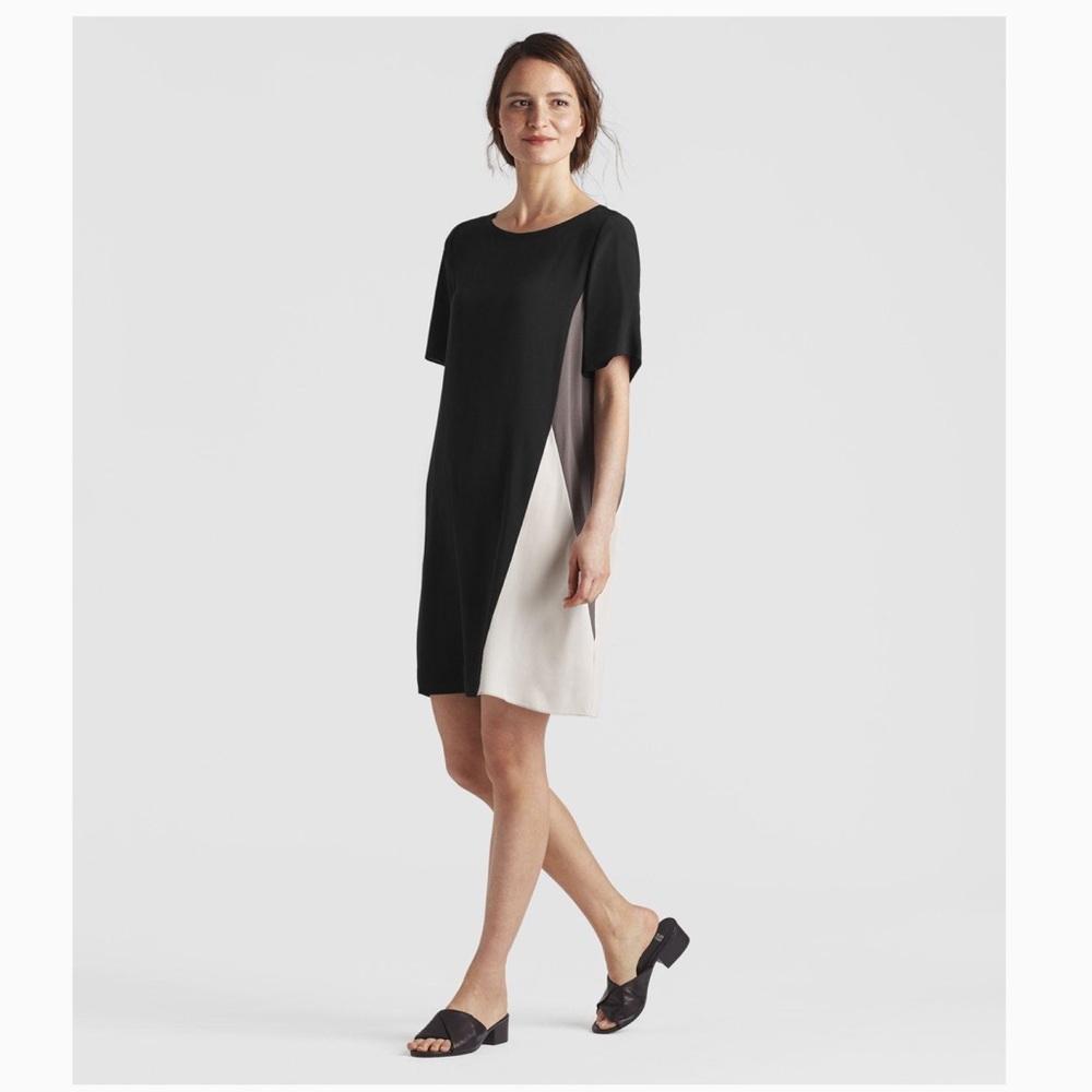 Eileen Fisher Silk Shift Dress